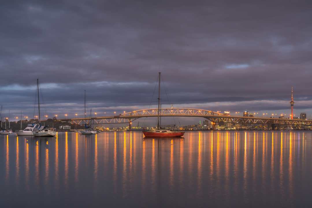 Night light at Little Shoal Bay