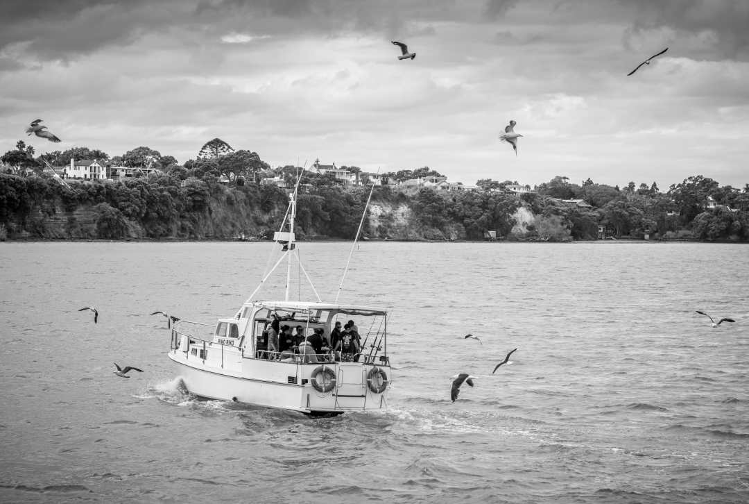 Approaching the Ferry Terminal