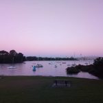 Izzy Sole Little Shoal Bay at Sunset