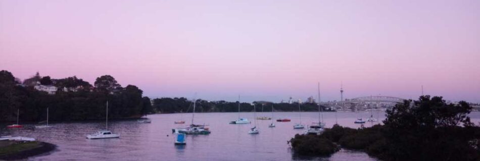 Izzy Sole Little Shoal Bay at Sunset