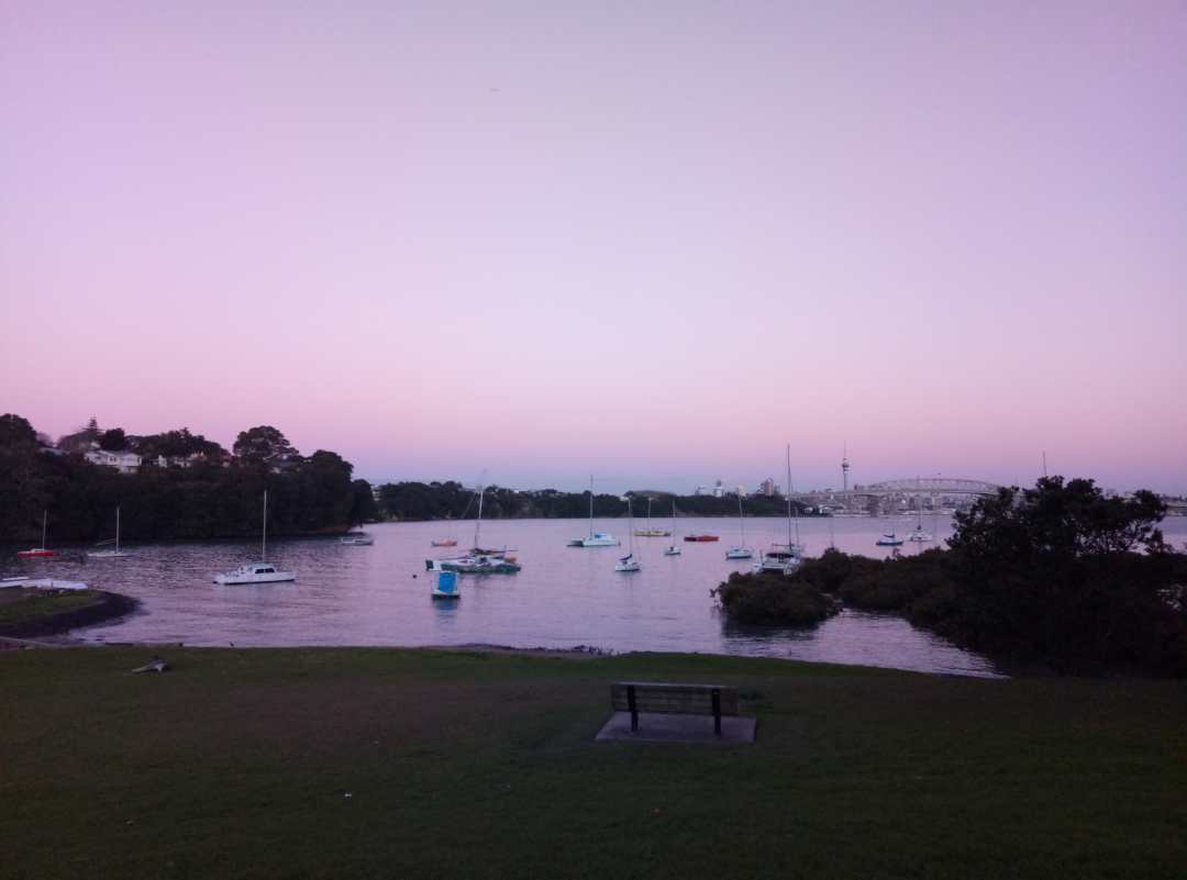 Izzy Sole Little Shoal Bay at Sunset