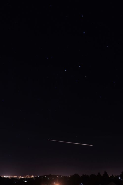 May Toba Shooting Star in the Birkenhead Sky