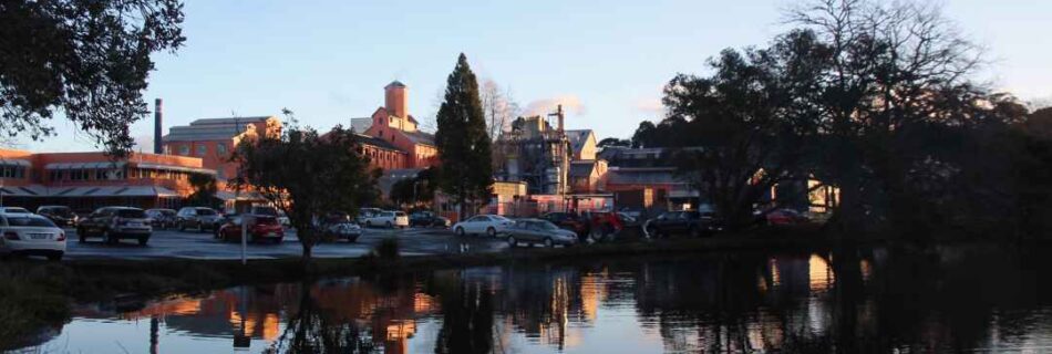 Chelsea Sugar Works at Dusk