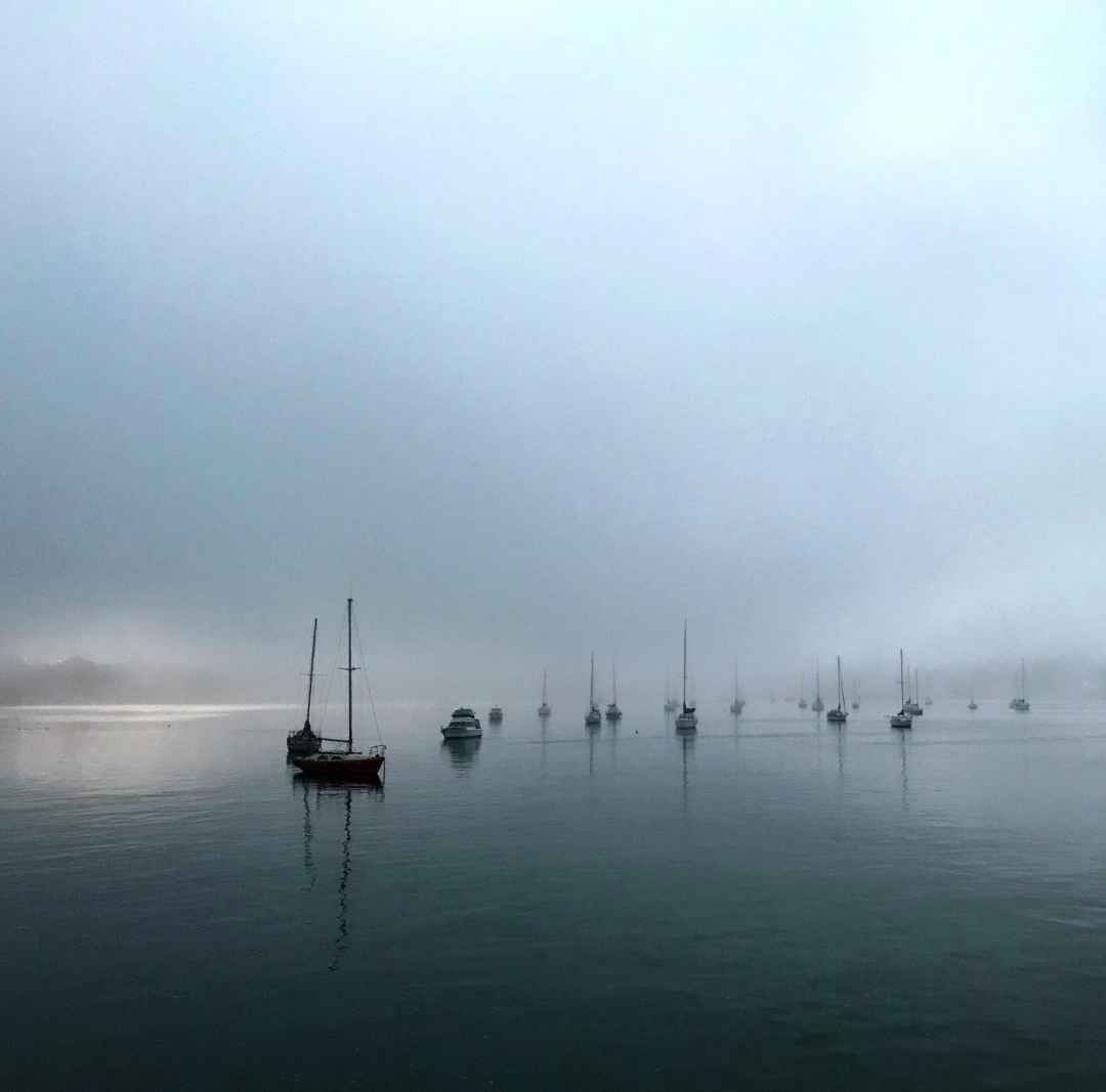 Debbie Smith: Birkenhead Wharf Morning Fog